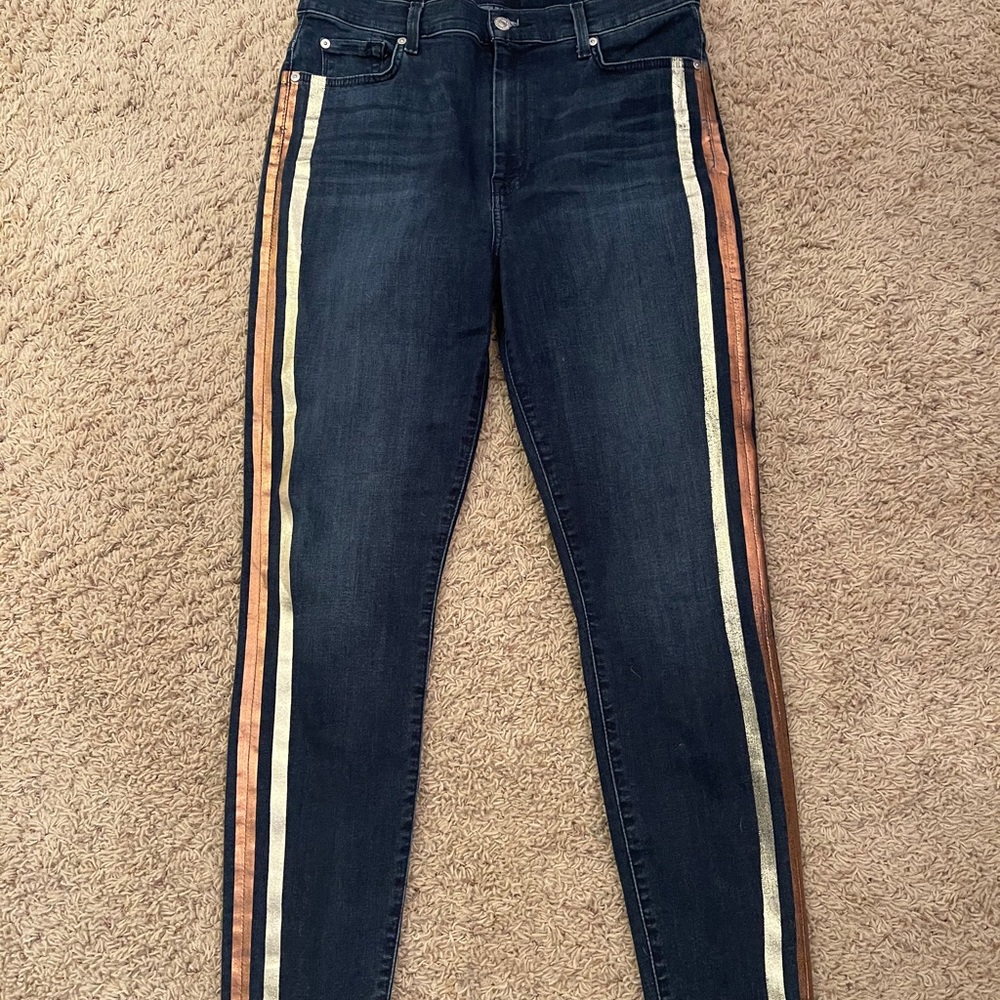 B(air) by 7 for all mankind high waist ankle 31
